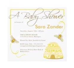 Desain Stiker - Baby Shower Undangan sampel 